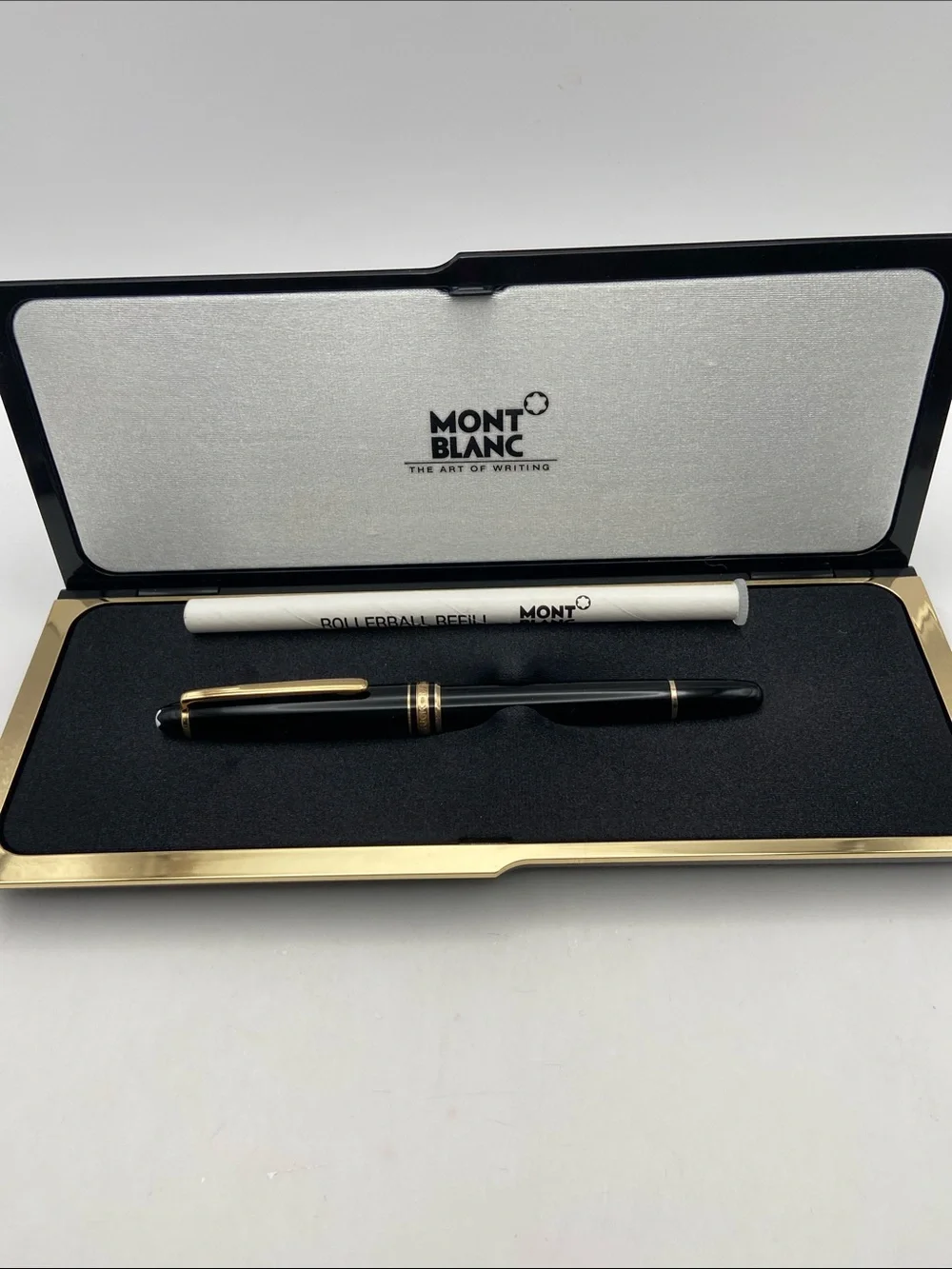 Montblanc Meisterstuck Classique Rollerball Pen Set Black Luxury Classic Gifts